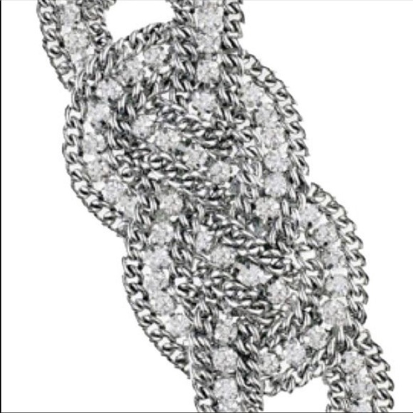 Petra braided crystal bracelet. Stella & Dot - Picture 8 of 10